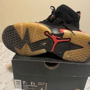 Jordan Kids Sneakers - Black and Red